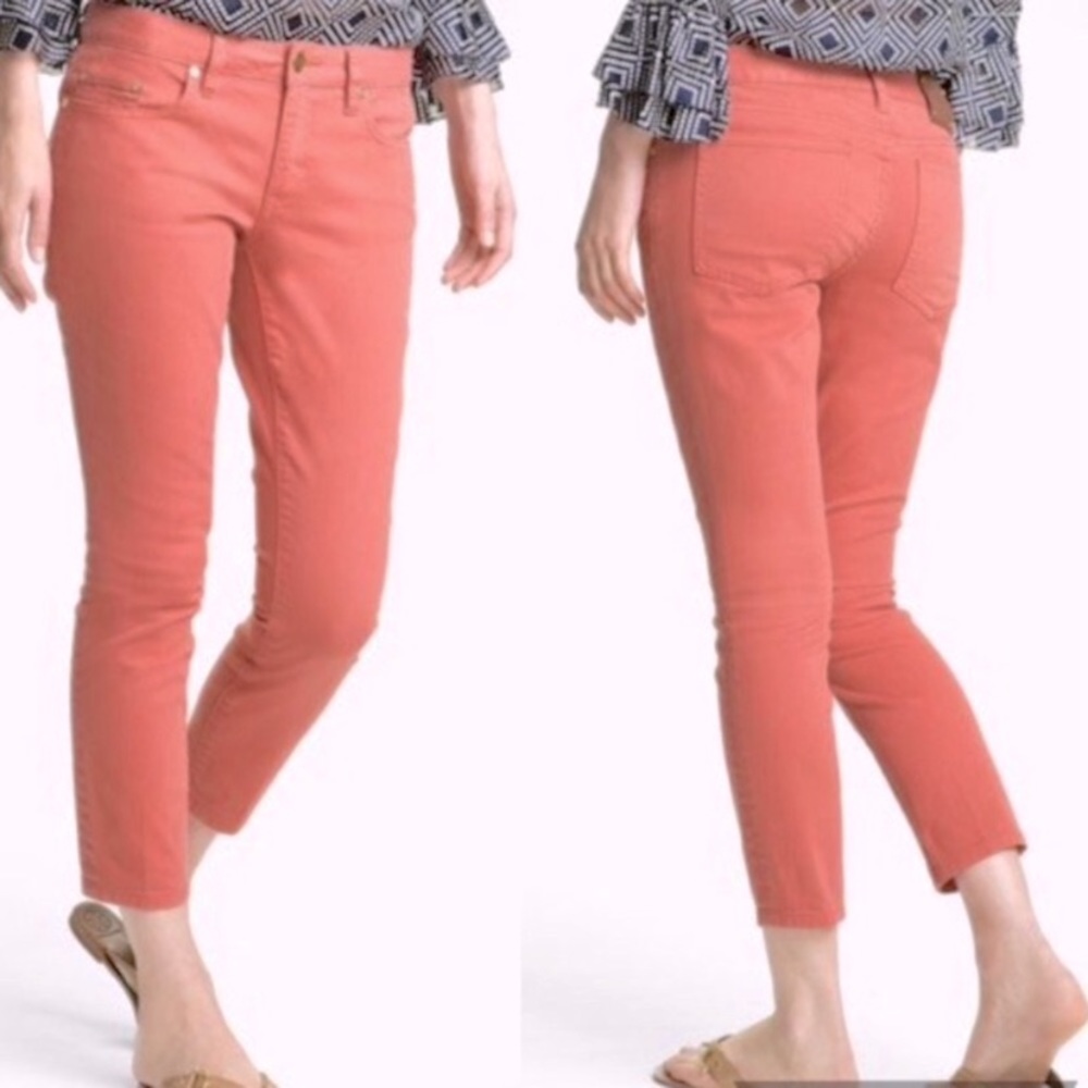 Tory Burch Alexa Cropped Skinny pants, Size 28
